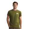 Футболка TNF S/S Brand Proud Tee (Мужской; M; ForestOlive AstroLime)